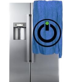 Вздулась стенка холодильника - утечка фреона - холодильник Gaggenau